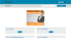 Desktop Screenshot of citaprevia.biz